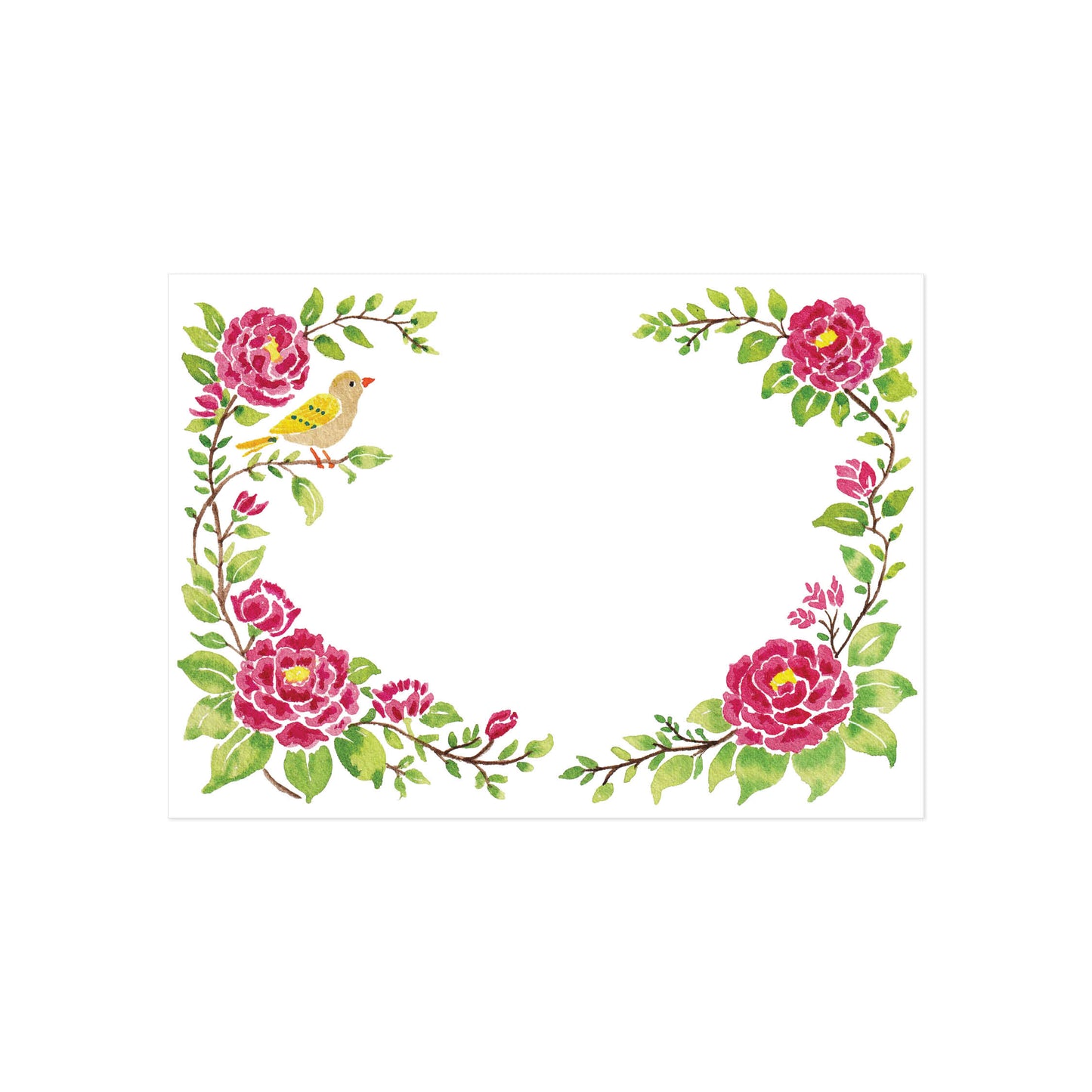 Garden Songbird Flat Cards