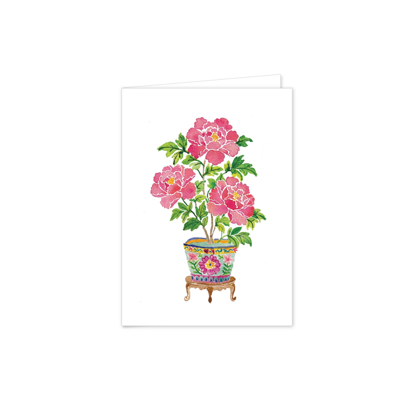 Garden Peony Folded Notes