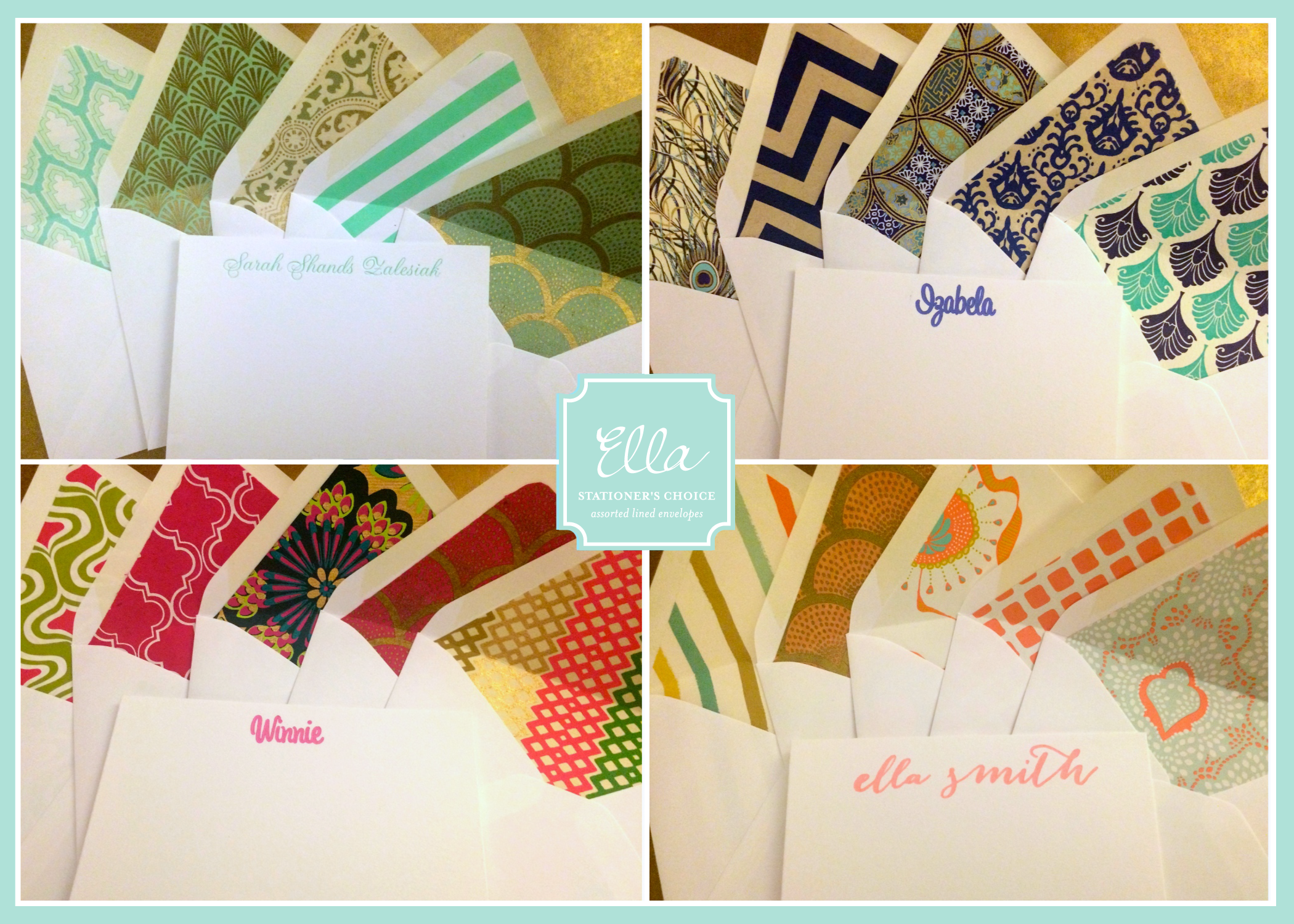 Custom Printing Services For Envelope Liners – Artistry Cards