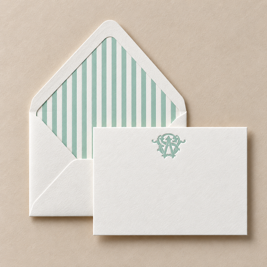 Seaside Letterpress Stationery