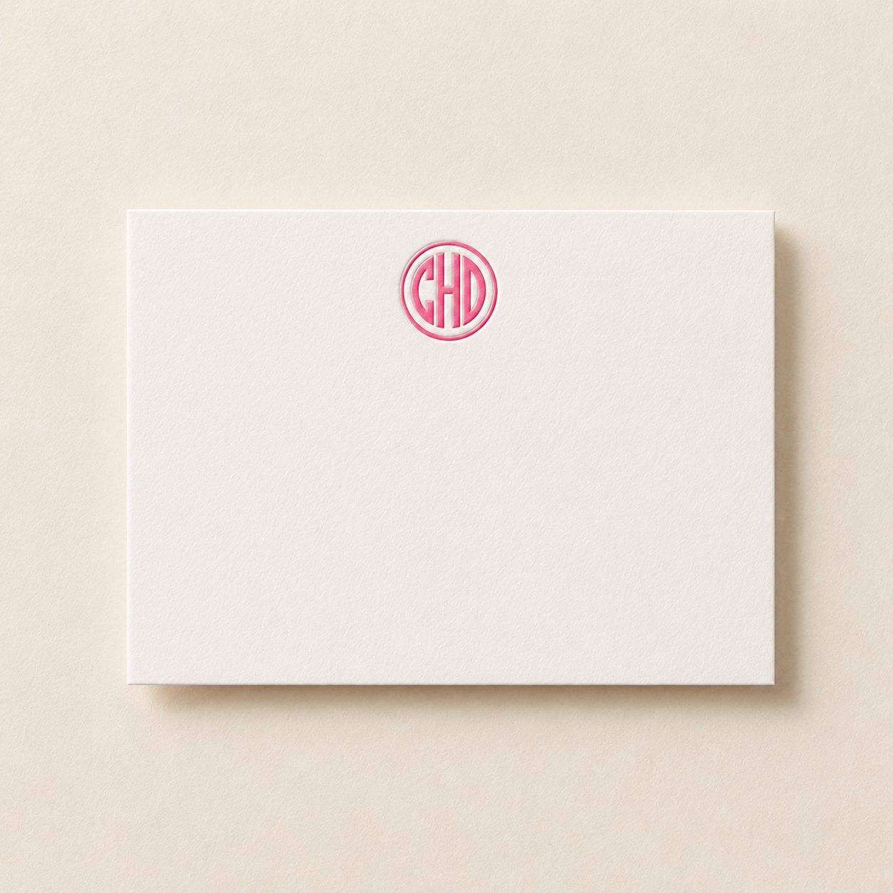 Botanical Bird Letterpress Stationery