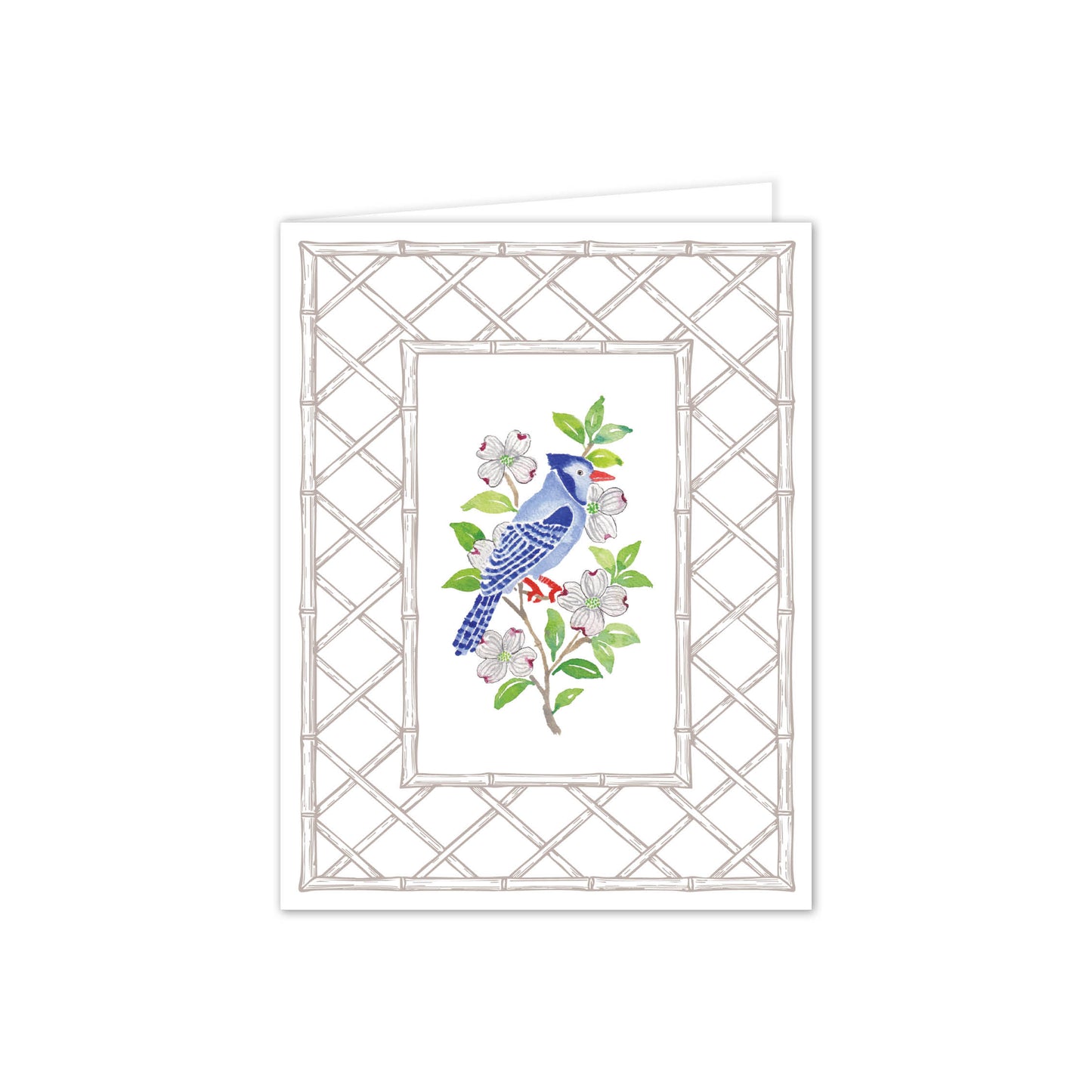 Jay Bird Letterpress Card