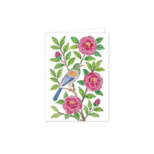 Camellia Bird Folded Notes
