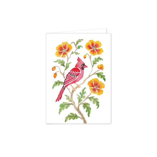 Garden Cardinal Folded Notes