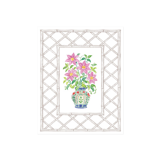 Cosmos Courtyard Art Print