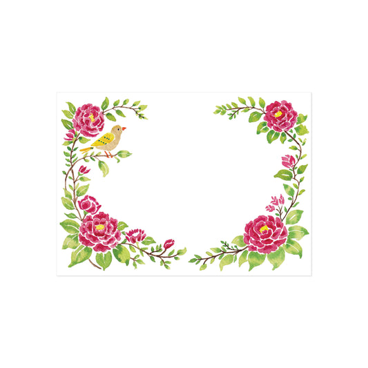 Garden Songbird Flat Cards