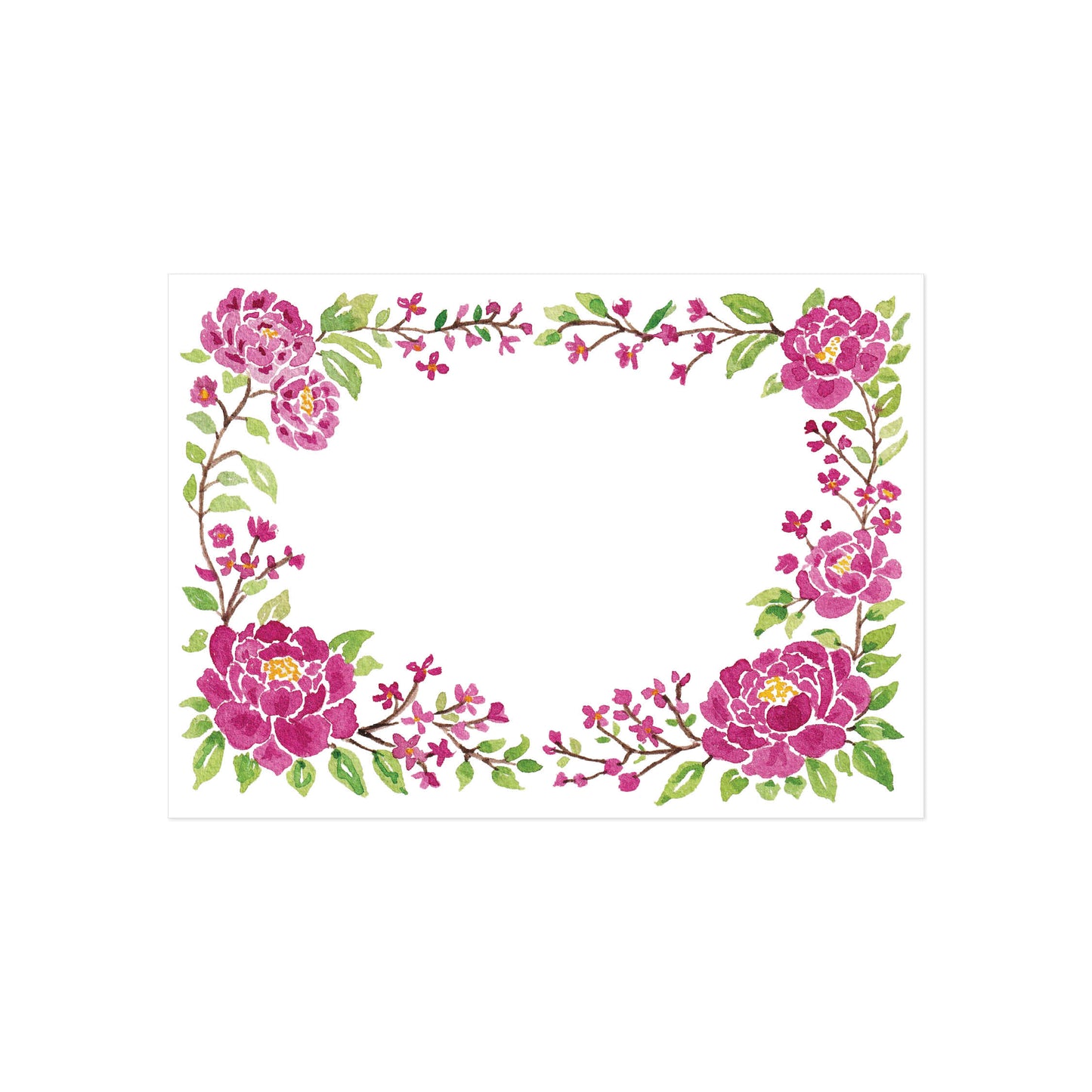Peony Reverie Flat Cards