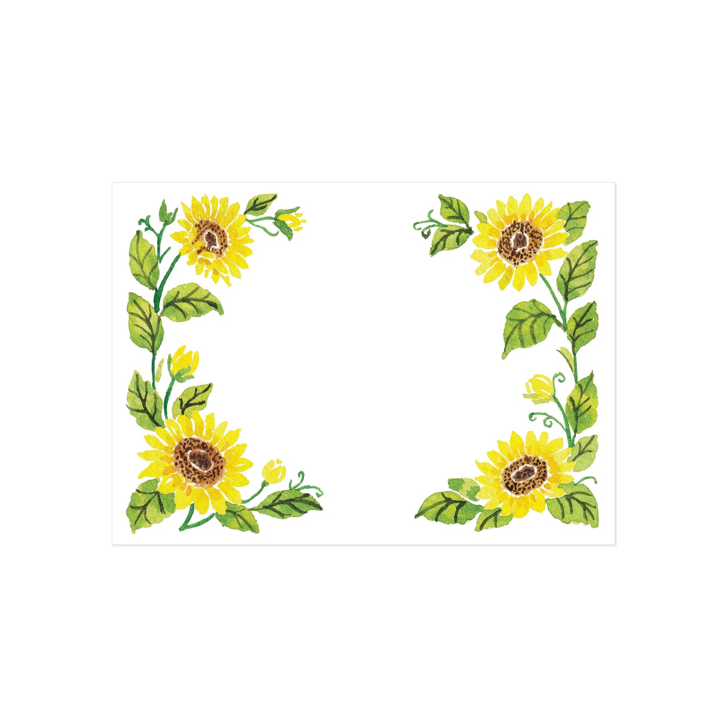 Sunflower Daydream Flat Cards