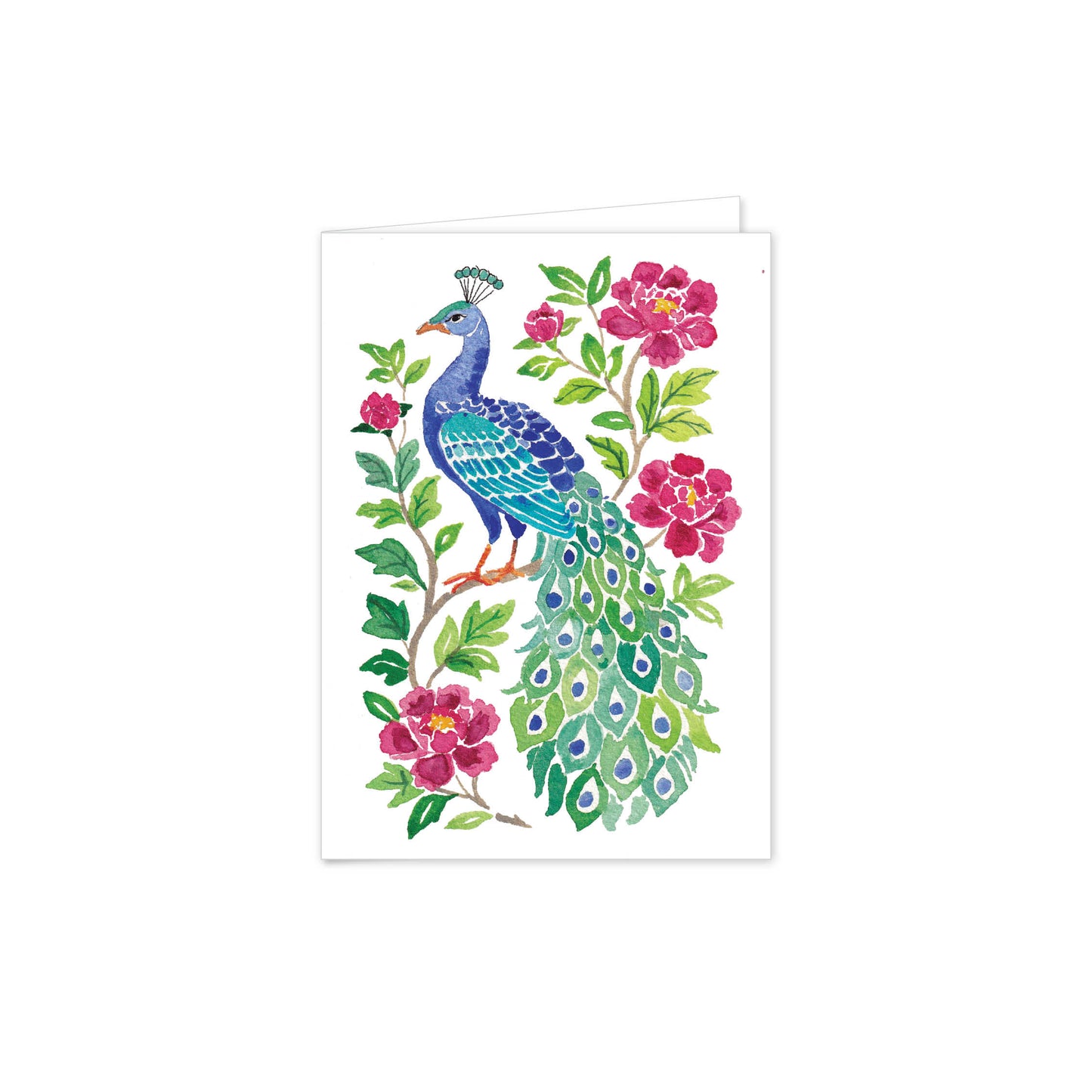Peacock Garden Majesty Folded Notes