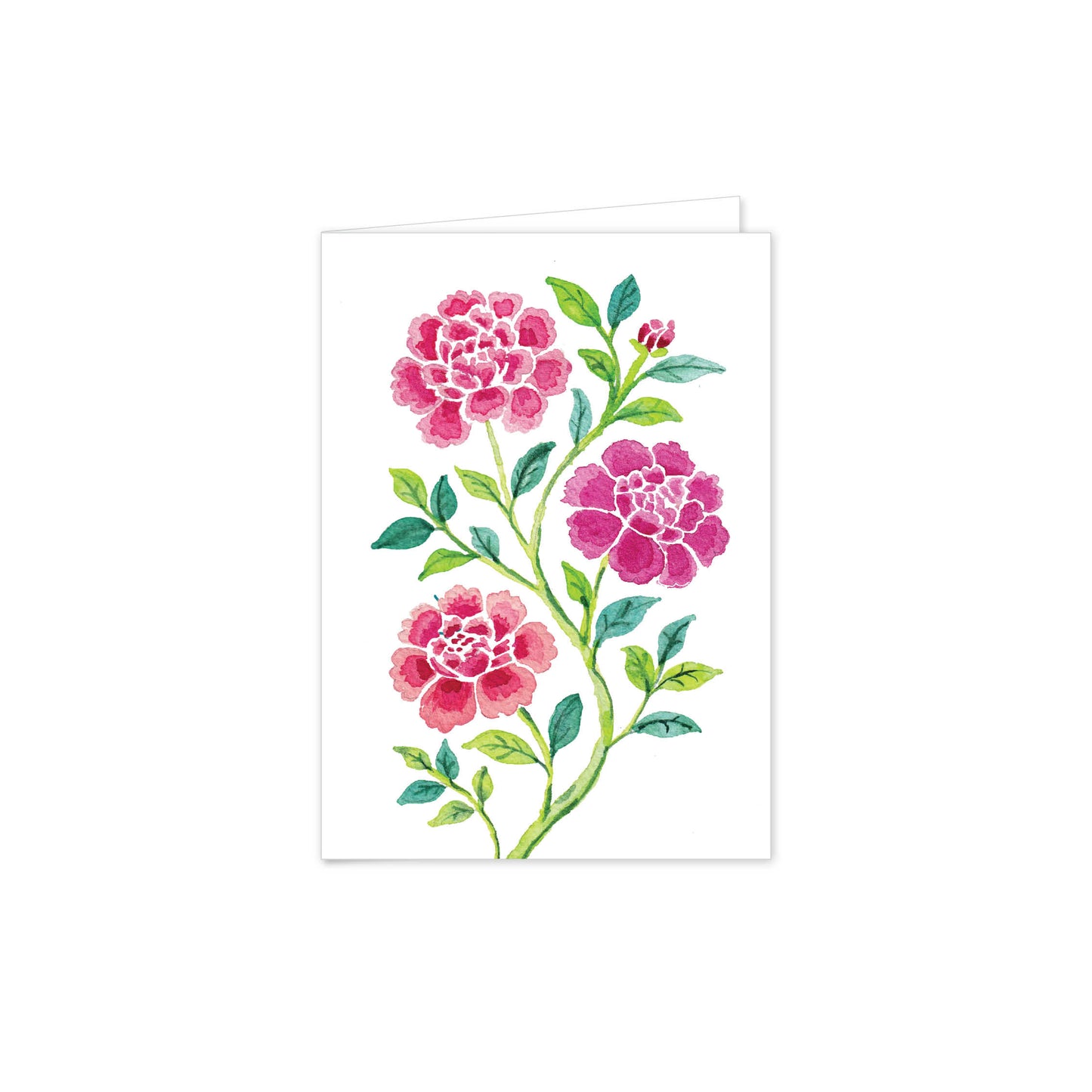 Peony Jewels Folded Notes