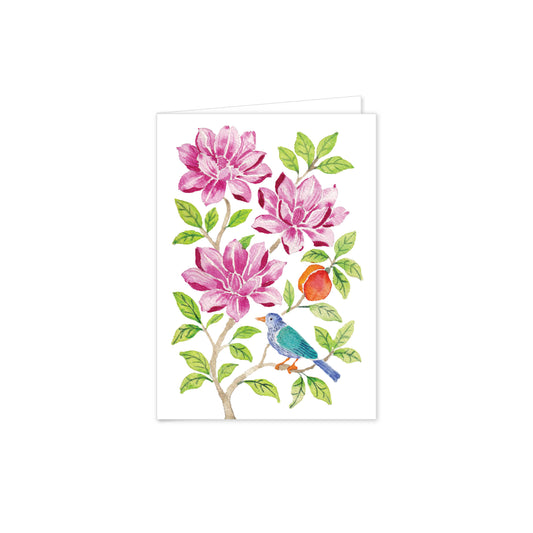 Magnolia and Bluebird Folded Notes