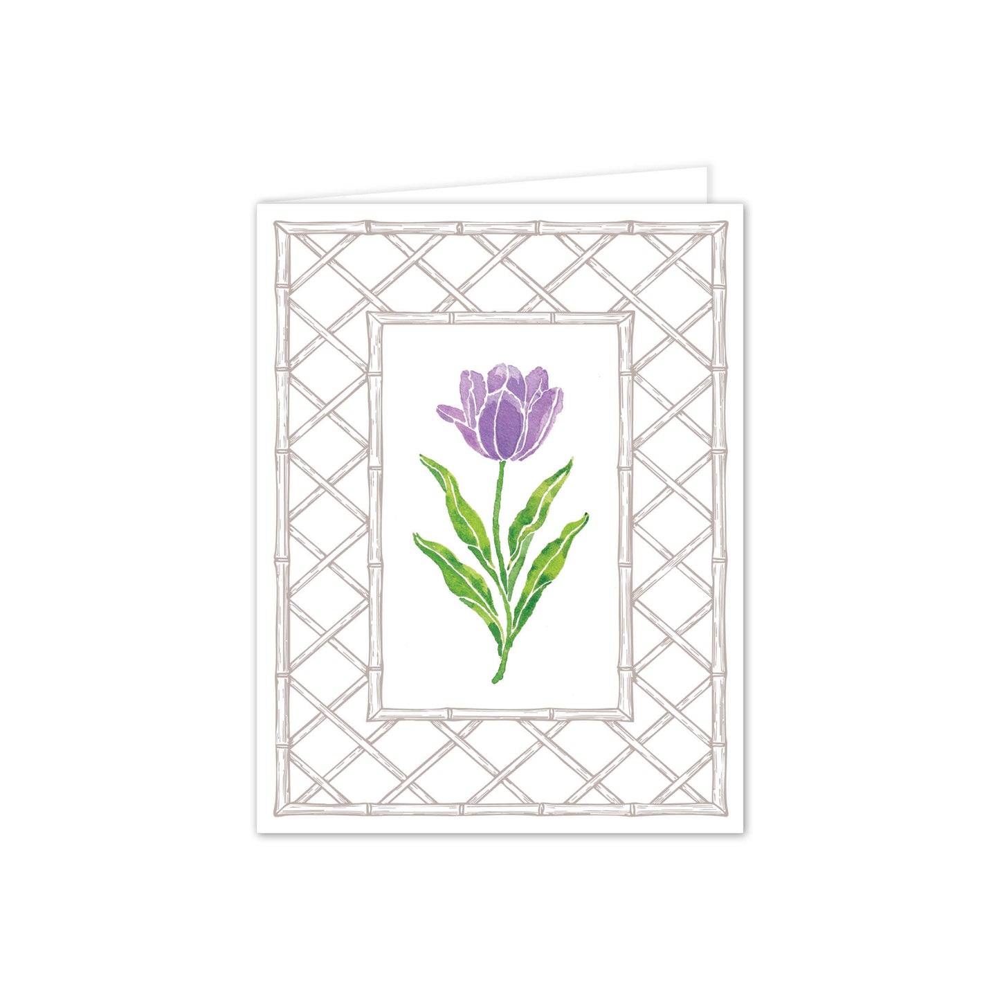 Spring Tulip Letterpress Folded Notes