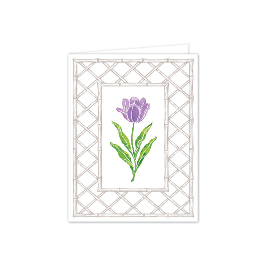 Spring Tulip Letterpress Folded Notes